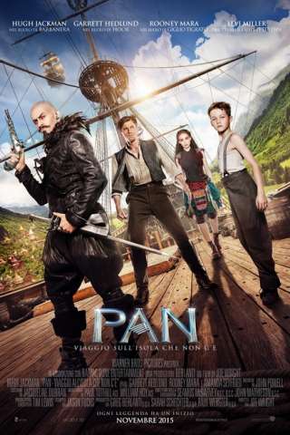Pan - Viaggio sull'isola che non c'è streaming