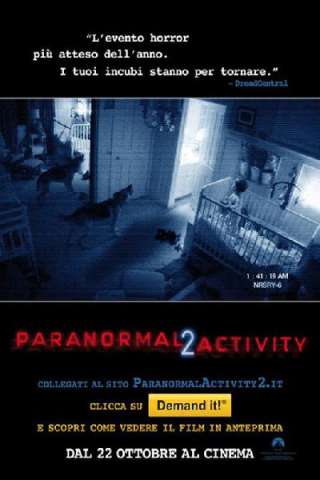 Paranormal Activity 2 streaming
