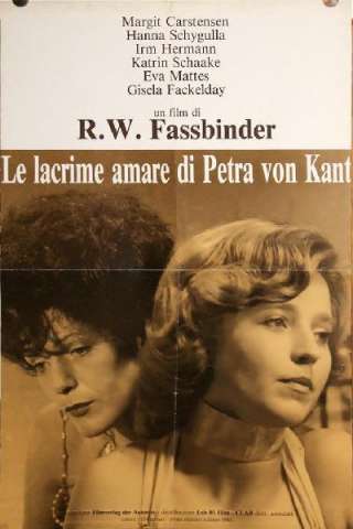 Le lacrime amare di Petra Von Kant streaming