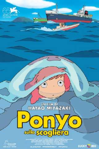 Ponyo sulla scogliera streaming