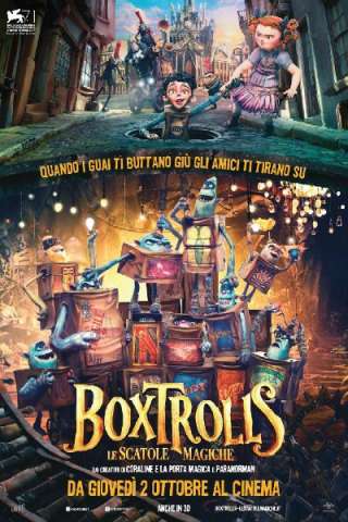 Boxtrolls - Le scatole magiche streaming