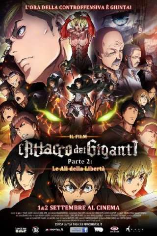 L'attacco dei giganti - Il film - Parte 2: Le ali della libertà streaming
