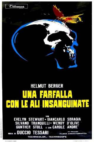 Una farfalla con le ali insanguinate streaming