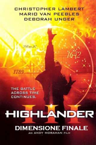 Highlander 3 - Dimensione finale streaming