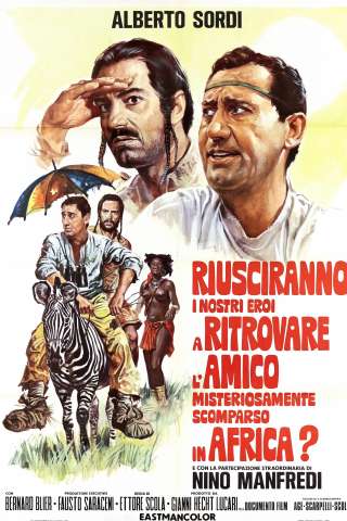 Riusciranno i nostri eroi a ritrovare l'amico misteriosamente scomparso in Africa? streaming