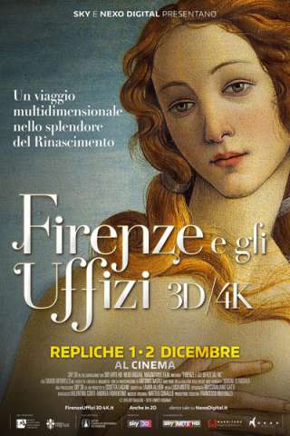 Firenze e gli Uffizi 3D/4K streaming