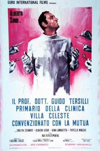 Il prof. Dott. Guido Tersilli, primario della clinica Villa Celeste convenzionata con le mutue streaming