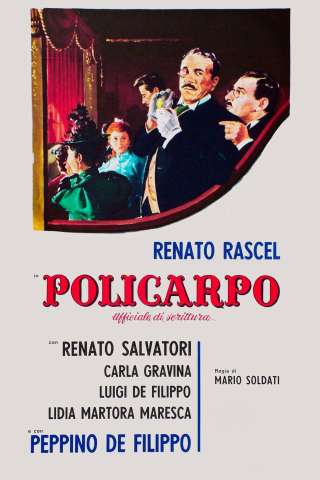 Policarpo, ufficiale di scrittura streaming