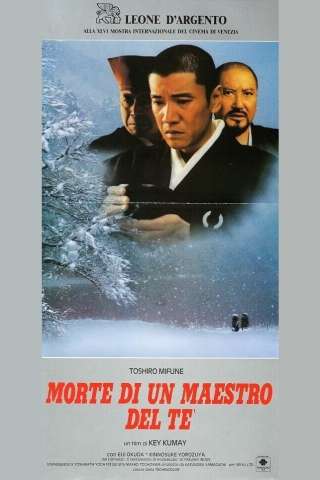 Morte di un maestro del tè streaming