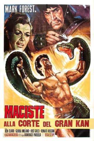 Maciste alla corte del Gran Khan streaming